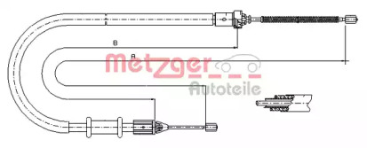 Трос (METZGER: 11.6675)