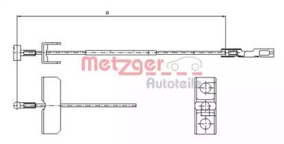 Трос (METZGER: 11.6802)