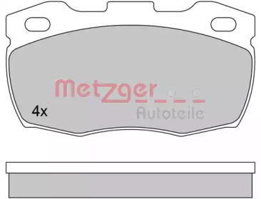 Комплект тормозных колодок (METZGER: 1170573)