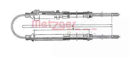 Трос (METZGER: 1171.10)