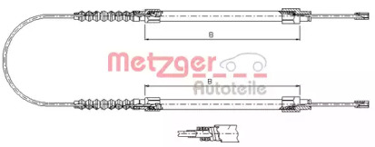 Трос (METZGER: 1171.8)