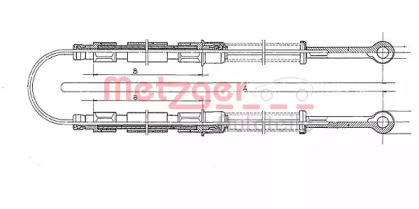 Трос (METZGER: 12.102E)