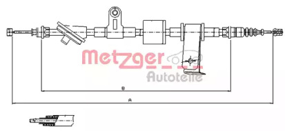 Трос (METZGER: 12.0101)