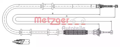 Трос (METZGER: 12.0707)