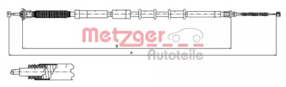 Трос (METZGER: 12.0719)