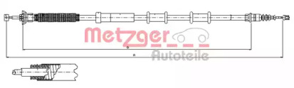 Трос (METZGER: 12.0720)