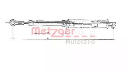 Трос (METZGER: 1251.9)