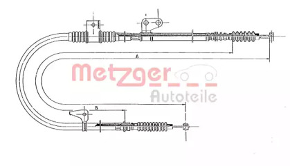 Трос (METZGER: 17.0571)