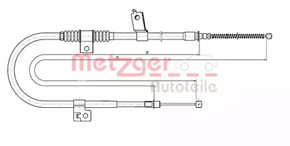 Трос (METZGER: 17.2291)