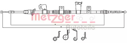 Трос (METZGER: 17.2299)