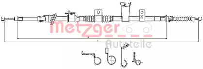 Трос (METZGER: 17.2300)