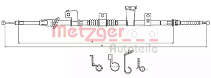 Трос (METZGER: 17.2301)