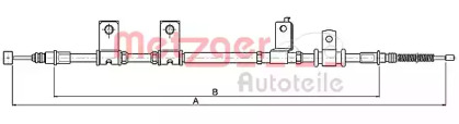 Трос (METZGER: 17.3505A)