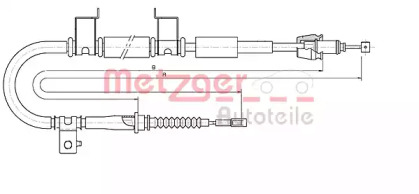 Трос (METZGER: 17.6053)