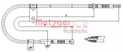 Трос (METZGER: 17.0003)