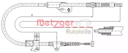 Трос (METZGER: 17.0237)