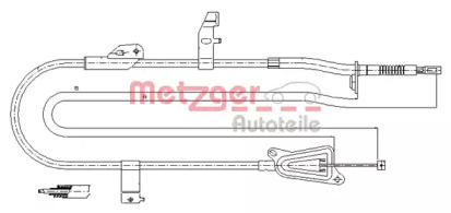 Трос (METZGER: 17.0246)