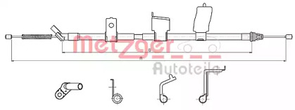 Трос (METZGER: 17.0329)