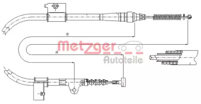 Трос (METZGER: 17.0331)