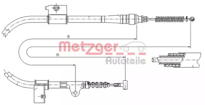 Трос (METZGER: 17.0333)