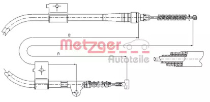 Трос (METZGER: 17.0334)