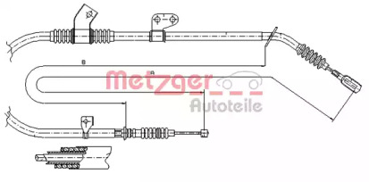 Трос (METZGER: 17.0583)