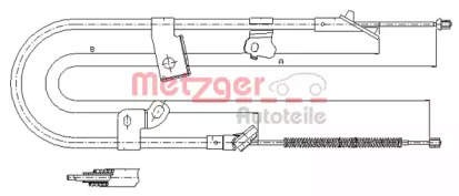 Трос (METZGER: 17.1079)