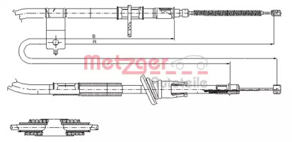 Трос (METZGER: 17.2511)