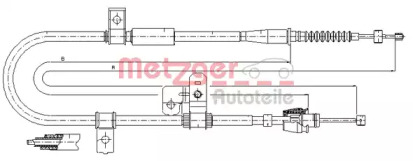 Трос (METZGER: 17.2524)