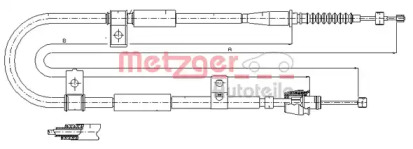 Трос (METZGER: 17.2525)