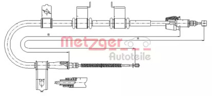 Трос (METZGER: 17.2540)