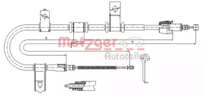 Трос (METZGER: 17.2541)