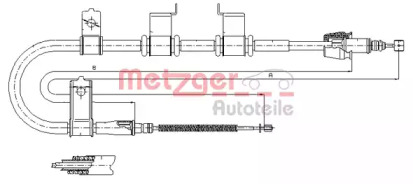 Трос (METZGER: 17.2542)