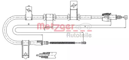 Трос (METZGER: 17.2543)