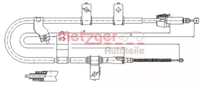 Трос (METZGER: 17.2565)