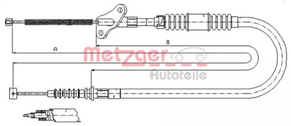 Трос (METZGER: 17.2720)