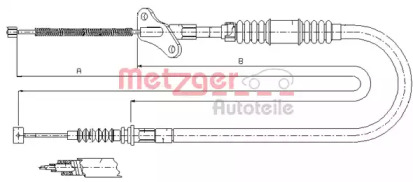 Трос (METZGER: 17.2721)