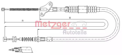 Трос (METZGER: 17.2722)