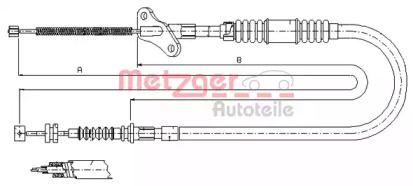 Трос (METZGER: 17.2723)