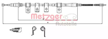 Трос (METZGER: 17.3503)