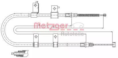 Трос (METZGER: 17.3505)