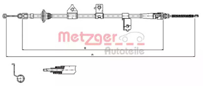 Трос (METZGER: 17.6027)