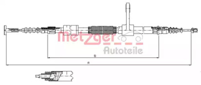 Трос (METZGER: 251.34)