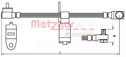 Шлангопровод (METZGER: 4112542)