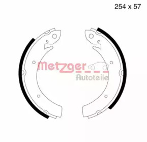 Комлект тормозных накладок (METZGER: MG 809)