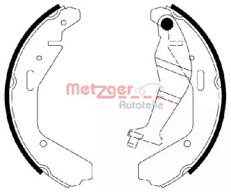 Комлект тормозных накладок (METZGER: MG 829)