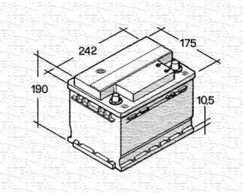 Аккумулятор (MAGNETI MARELLI: 067143612003)