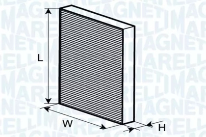 Фильтр (MAGNETI MARELLI: 350203062140)