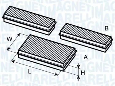 Фильтр (MAGNETI MARELLI: 350203061780)