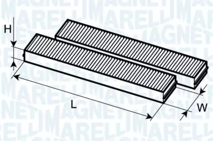 Фильтр (MAGNETI MARELLI: 350203062530)